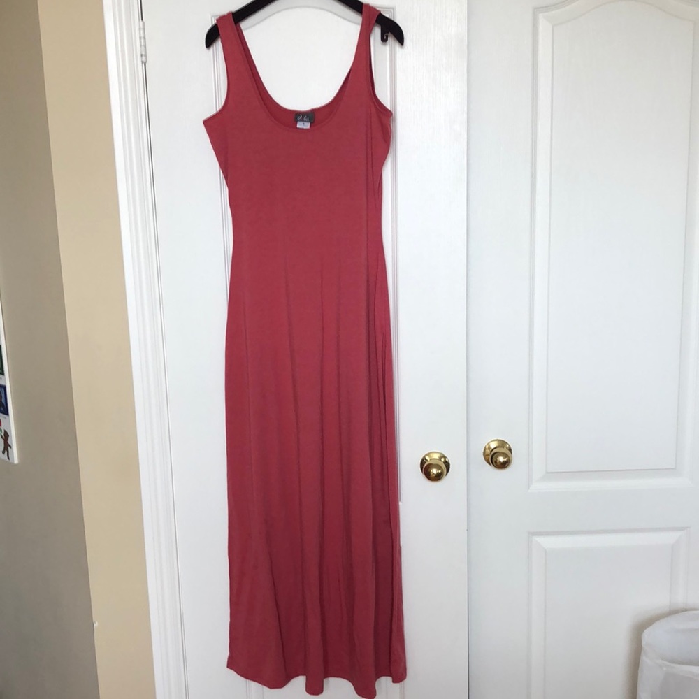 👗 Cotton tank maxi dress
